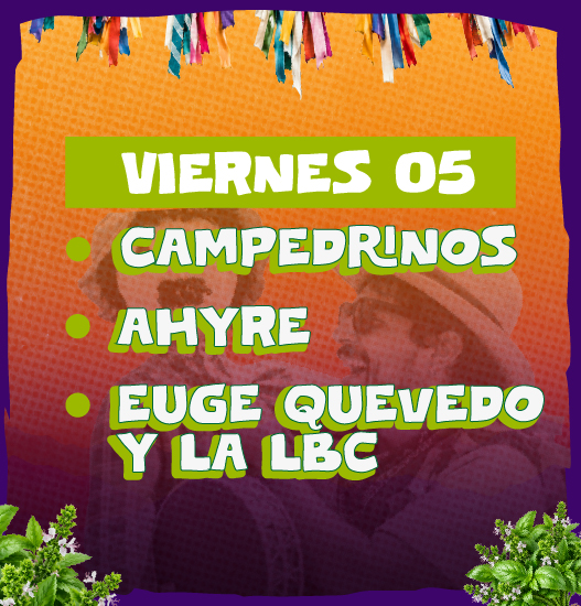 CAMPEDRINOS - AHYRE - EUGE QUEVEDO Y LA LBC